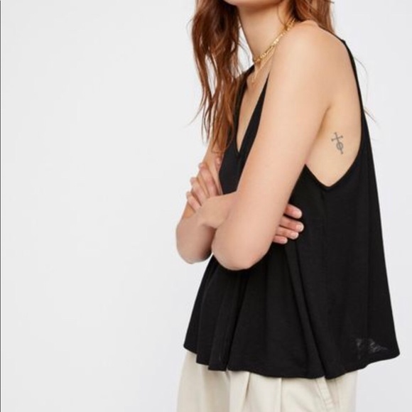Free People Tops - 🖤 Free People Intimately Black Tank